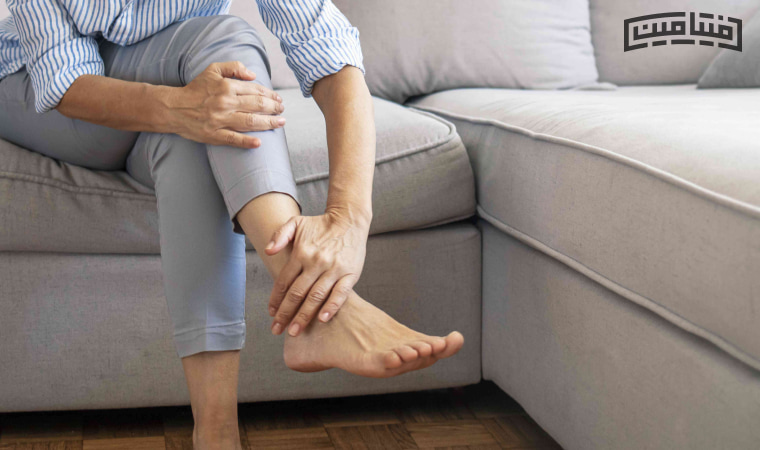 گرفتگی عضله پا