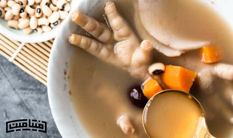 سوپ پای مرغ