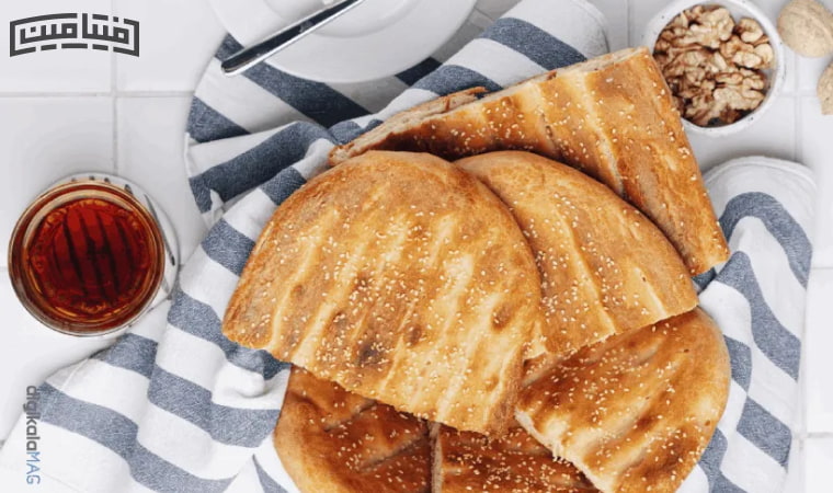 کالری انواع نان