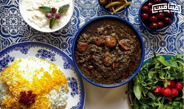 کالری قرمه سبزی