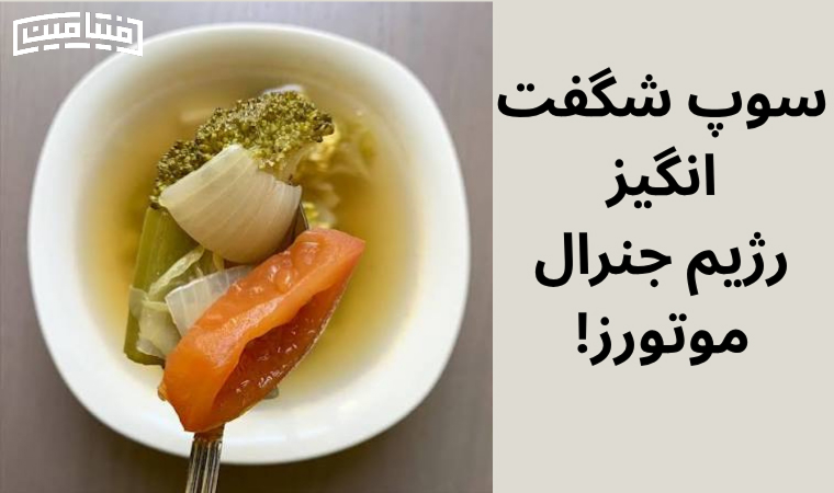 سوپ رژیم جنرال موتورز